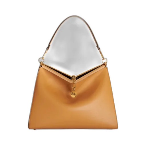Large Vela Clasp Fastened Shoulder Bag