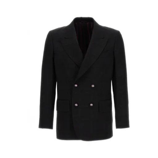 Double-Breasted Tailored Blazer