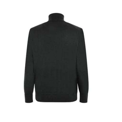 Pegaso Embroidered Turtleneck Knitted Jumper