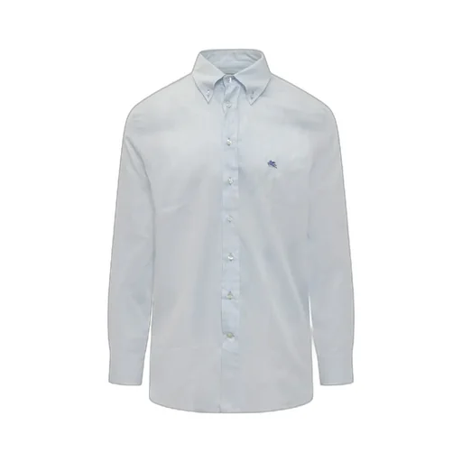 Logo Embroidered Button Shirt