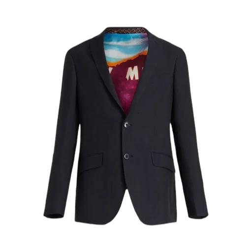 Single Breasted Long-Sleeved Jacket
