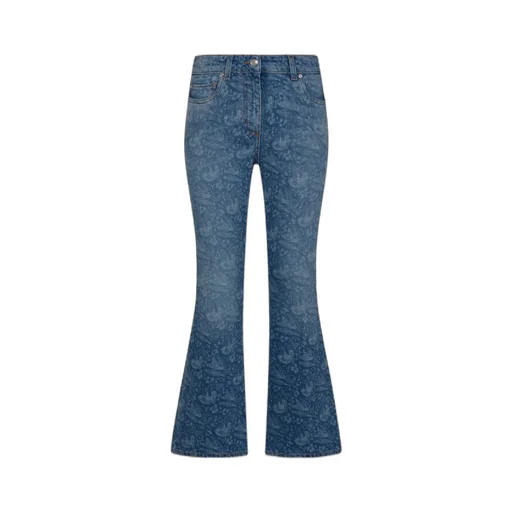 Flared Denim Jeans