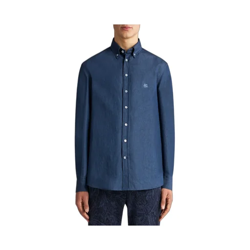 Long-Sleeved Button-Up Shirt