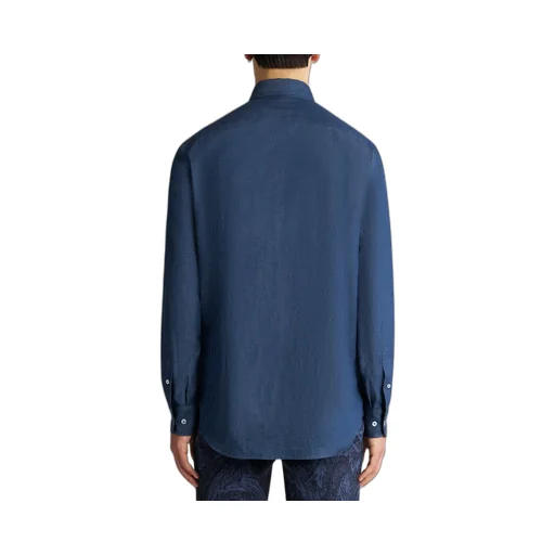 Long-Sleeved Button-Up Shirt