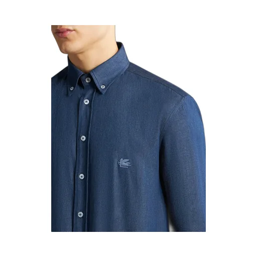 Long-Sleeved Button-Up Shirt