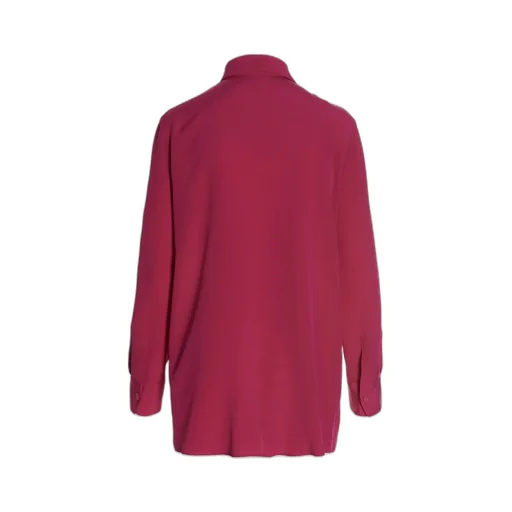 Logo Embroidered Long-Sleeved Shirt