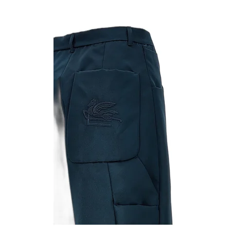 High-Waisted Cargo Pants