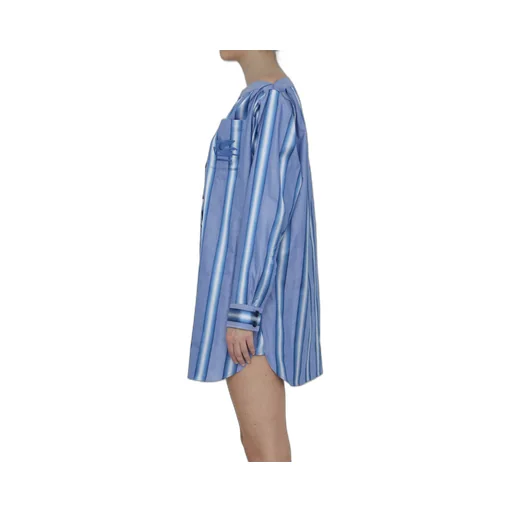 Striped Shirt Dress
