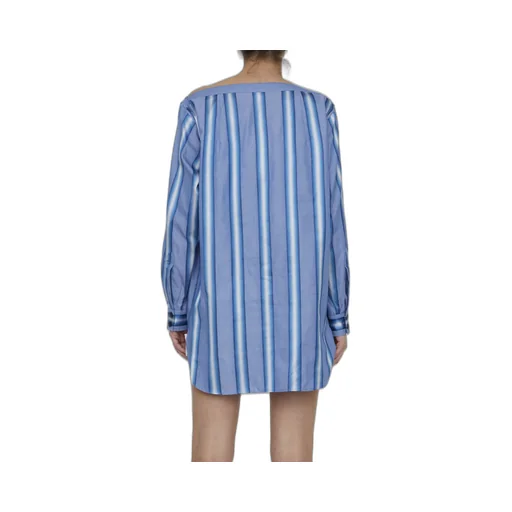 Striped Shirt Dress