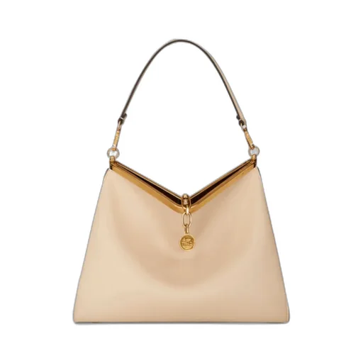 Vela Pegaso Motif Large Shoulder Bag