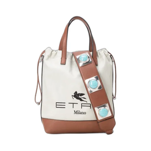 Logo-Print Bucket Bag