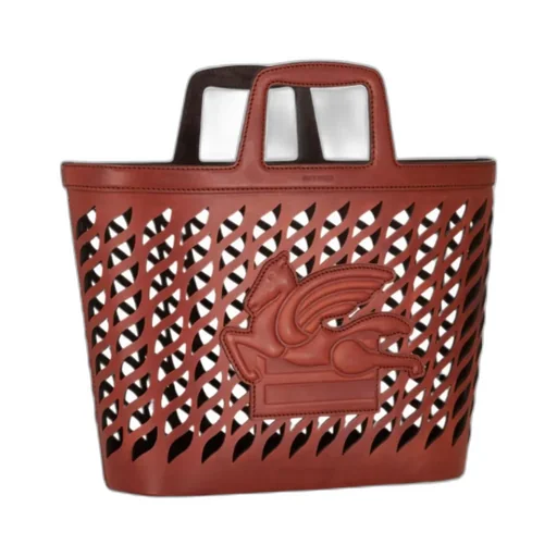 Medium Pegaso Cut-Out Detailed Tote Bag