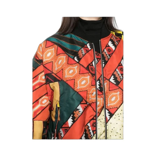Reversible Zipped Bomber Jacket