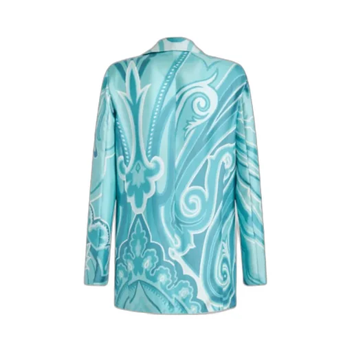 Graphic Print Blazer