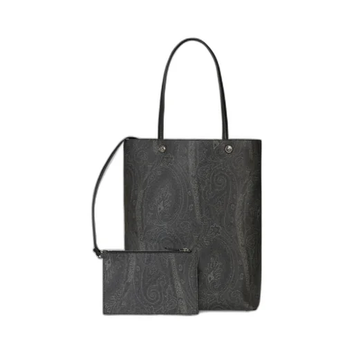 Clutch Embellished Paisley Tote Bag