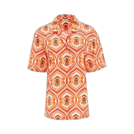 Printed Short-Sleeved Shirt