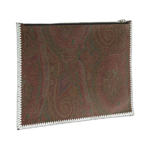 Paisley Print Clutch Bag