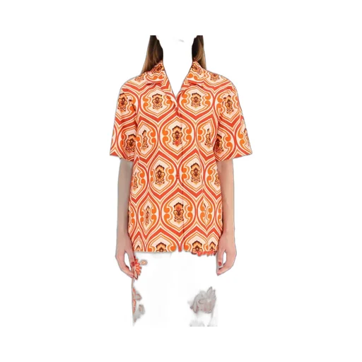 Printed Short-Sleeved Shirt