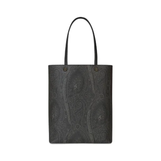 Clutch Embellished Paisley Tote Bag