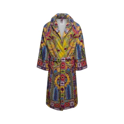 Paisley Pattern Belted Bath Robe