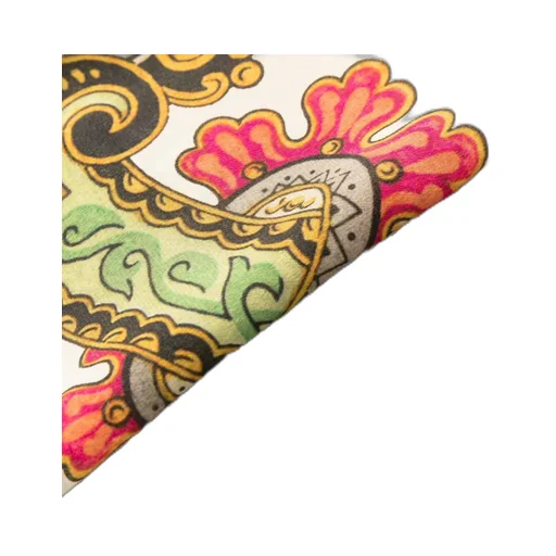Ornamental Print Ombré Trousers
