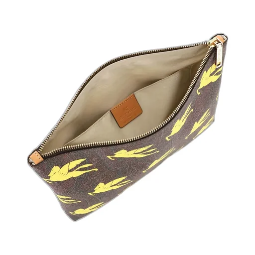 Paisley Print Clutch Bag