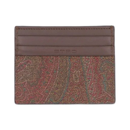 Paisley Jacquard Card Holder
