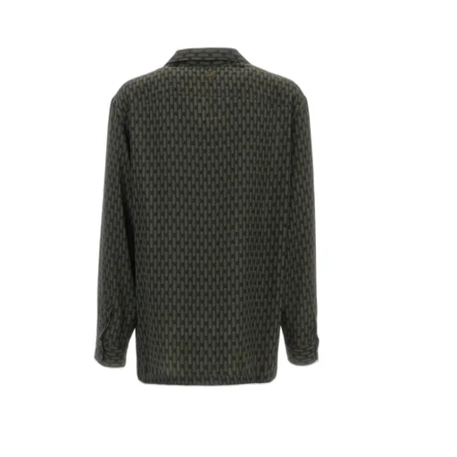 Floral Printed Collared Button-Up Shirt