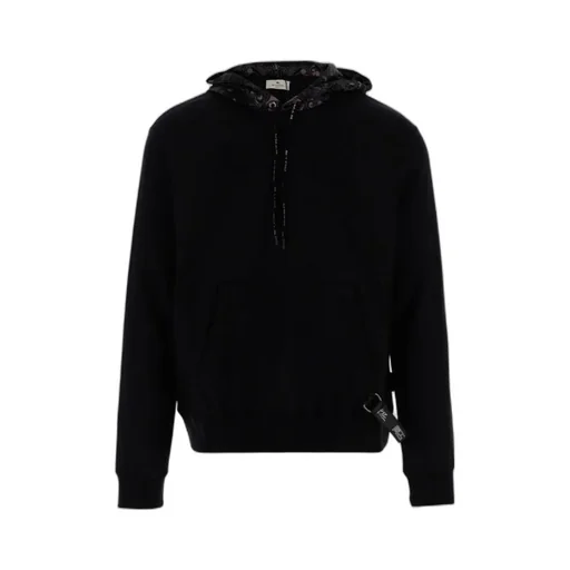 Paisley-Print Pullover Jersey Hoodie