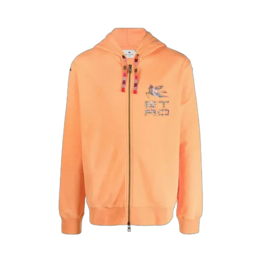 Logo-Debossed Zip-Up Hoodie
