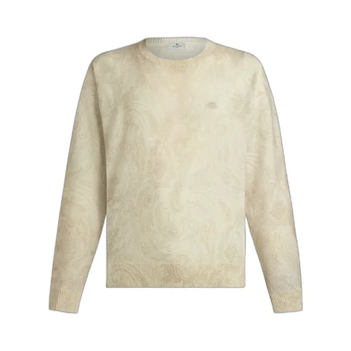 Paisley Printed Crewneck Jumper