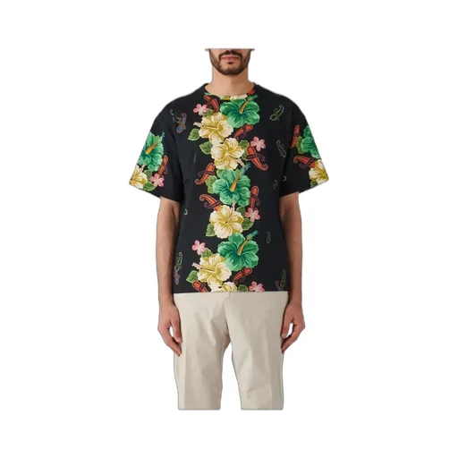 Floral Printed Crewneck T-Shirt