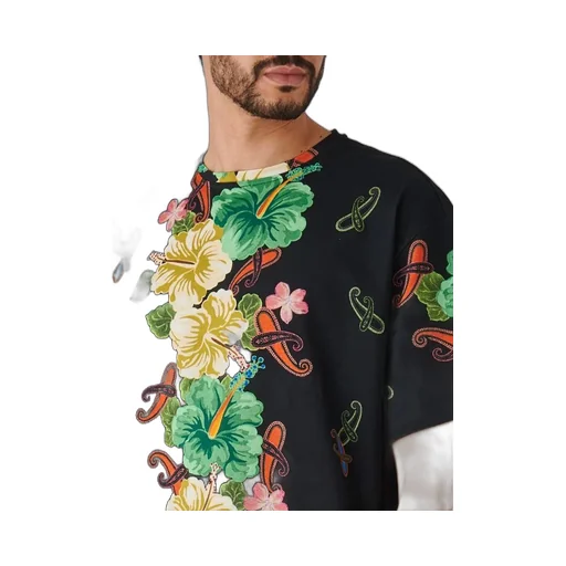Floral Printed Crewneck T-Shirt