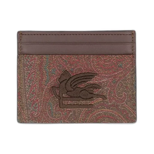 Paisley Jacquard Card Holder