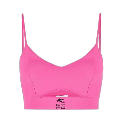 Cropped Knitted Cut-Out Top