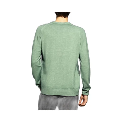 Logo Embroidered Crewneck Knitted Jumper