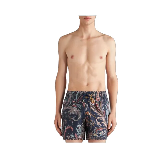 Paisley-Printed Swim Shorts