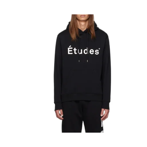 Logo Printed Drawstring Hoodie
