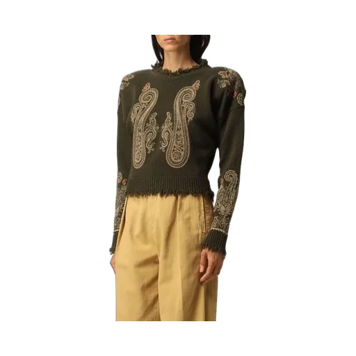 Embroidered Knit Jumper