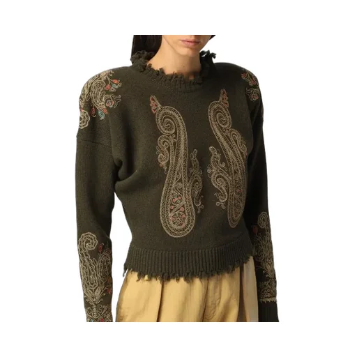 Embroidered Knit Jumper
