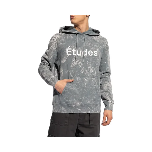 Logo Print Hooded Sweater