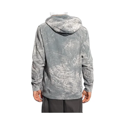 Logo Print Hooded Sweater