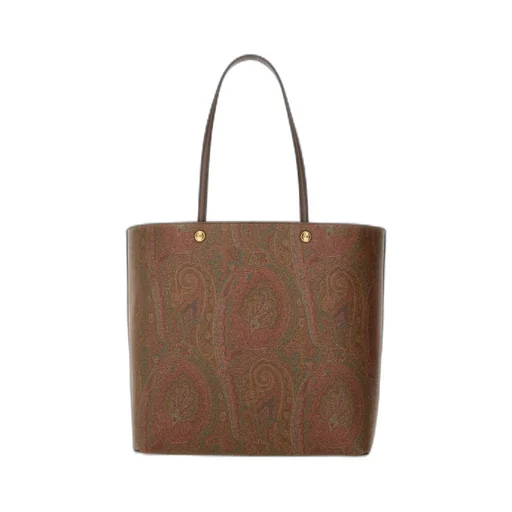 Paisley-Jacquard Tote Bag