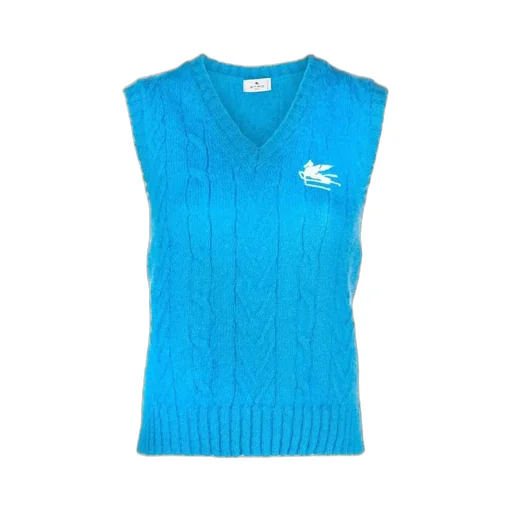 Cable-Knit Vest Top