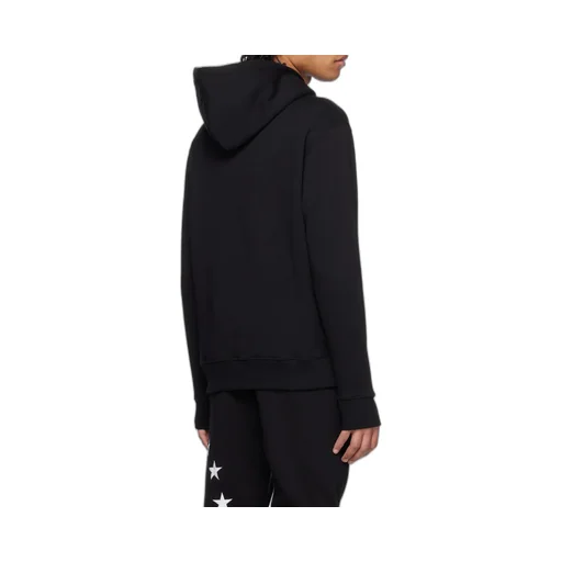 Logo Embroidered Drawstring Hoodie