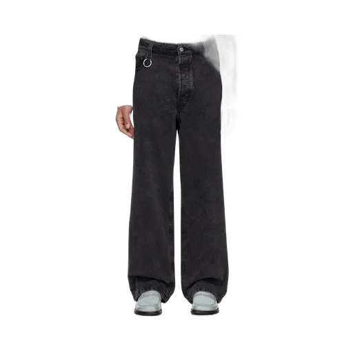 Mid-Rise Straight-Leg Jeans