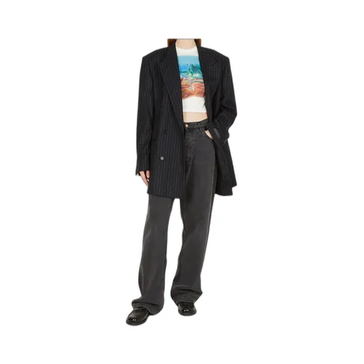 Pinstripe Blazer