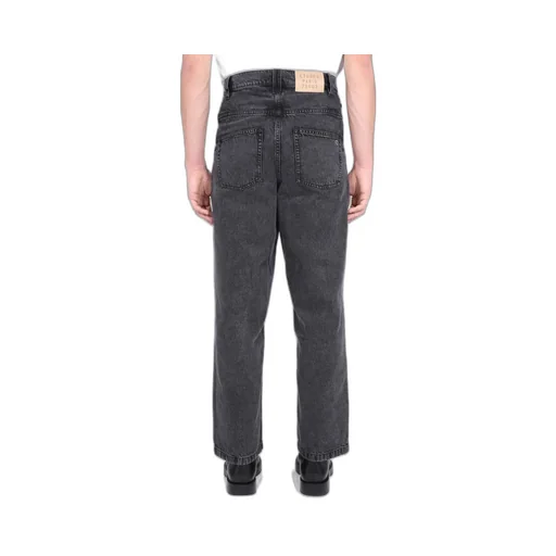 Mid-Rise Straight-Leg Jeans