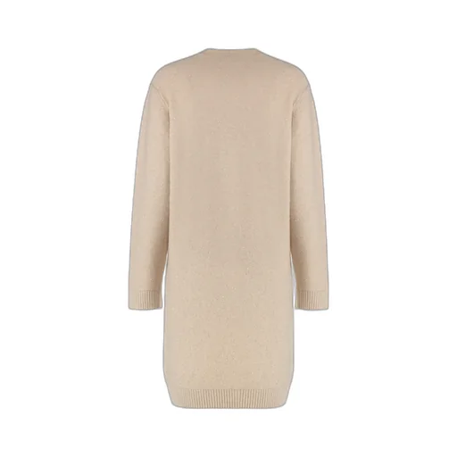 Long Sleeved Embellished Knit Dress
