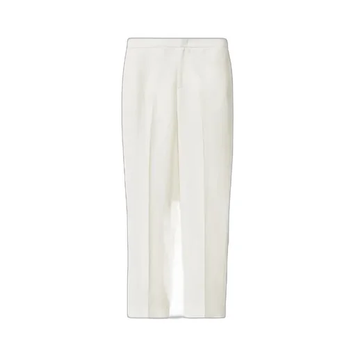 Tapered-Leg Tailored Trousers